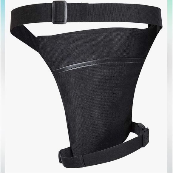 Wosawe Motorcycle Leg Drop Thigh Hip Waist Belt Bag - Picture 7 of 8